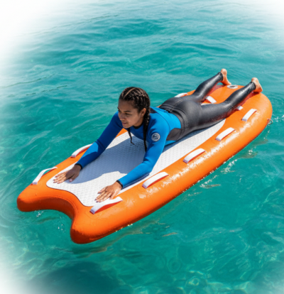 Надувные сани для гидроцикла для буксировки людей и багажа